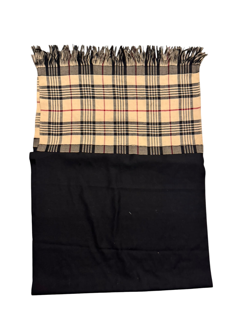 Burberry Check Cashmere Scarf