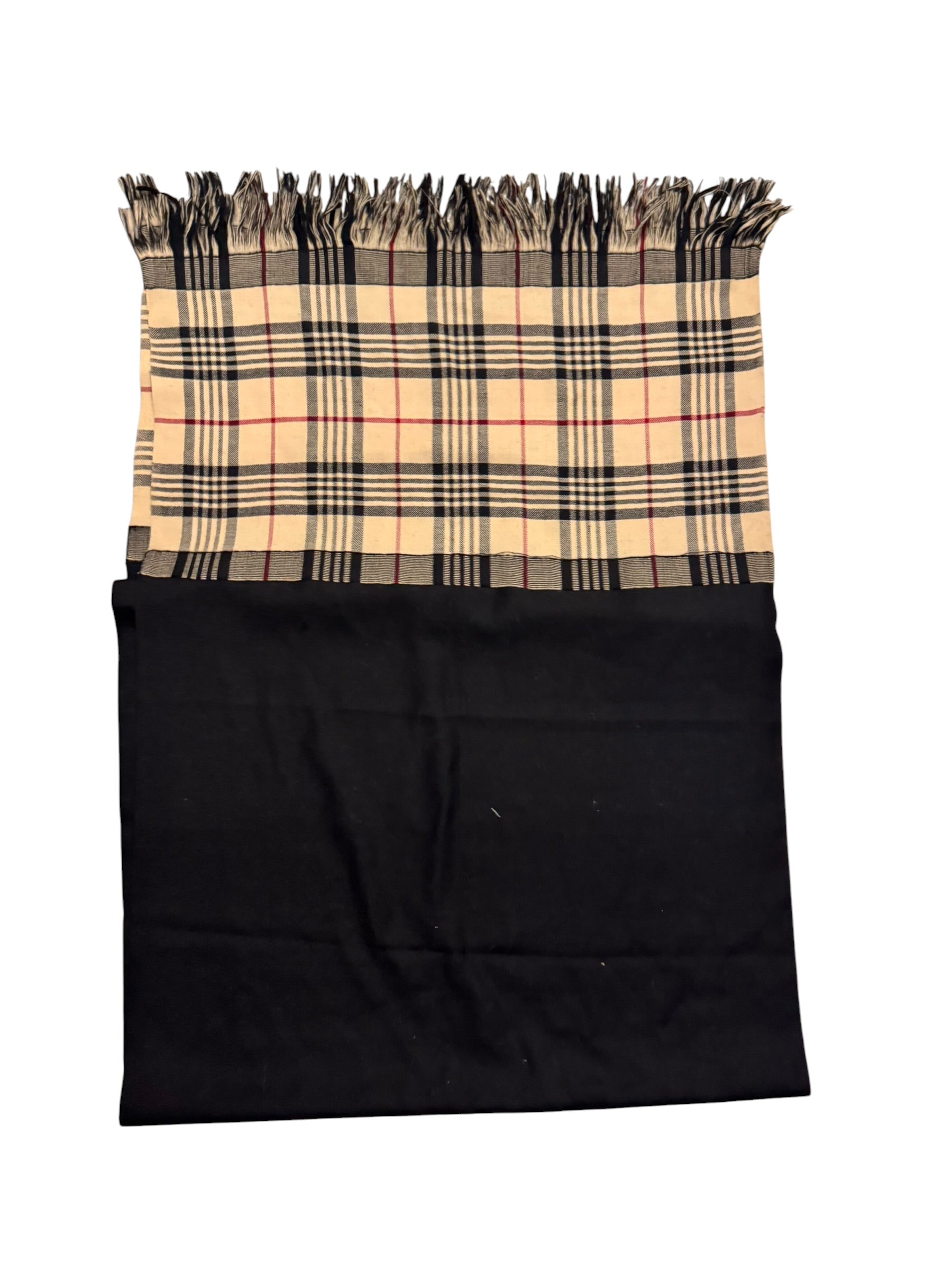Burberry Check Cashmere Scarf