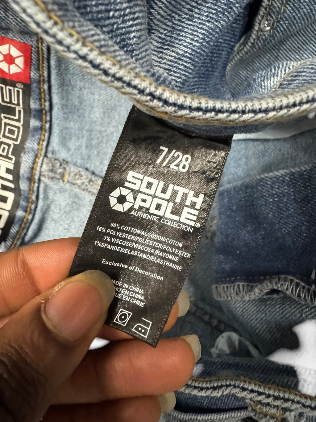 South Pole Baggy Cargo Denim