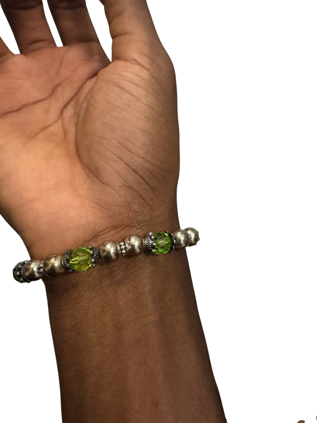 Green love bracelet