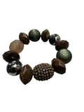 Brown giant stone bracelet