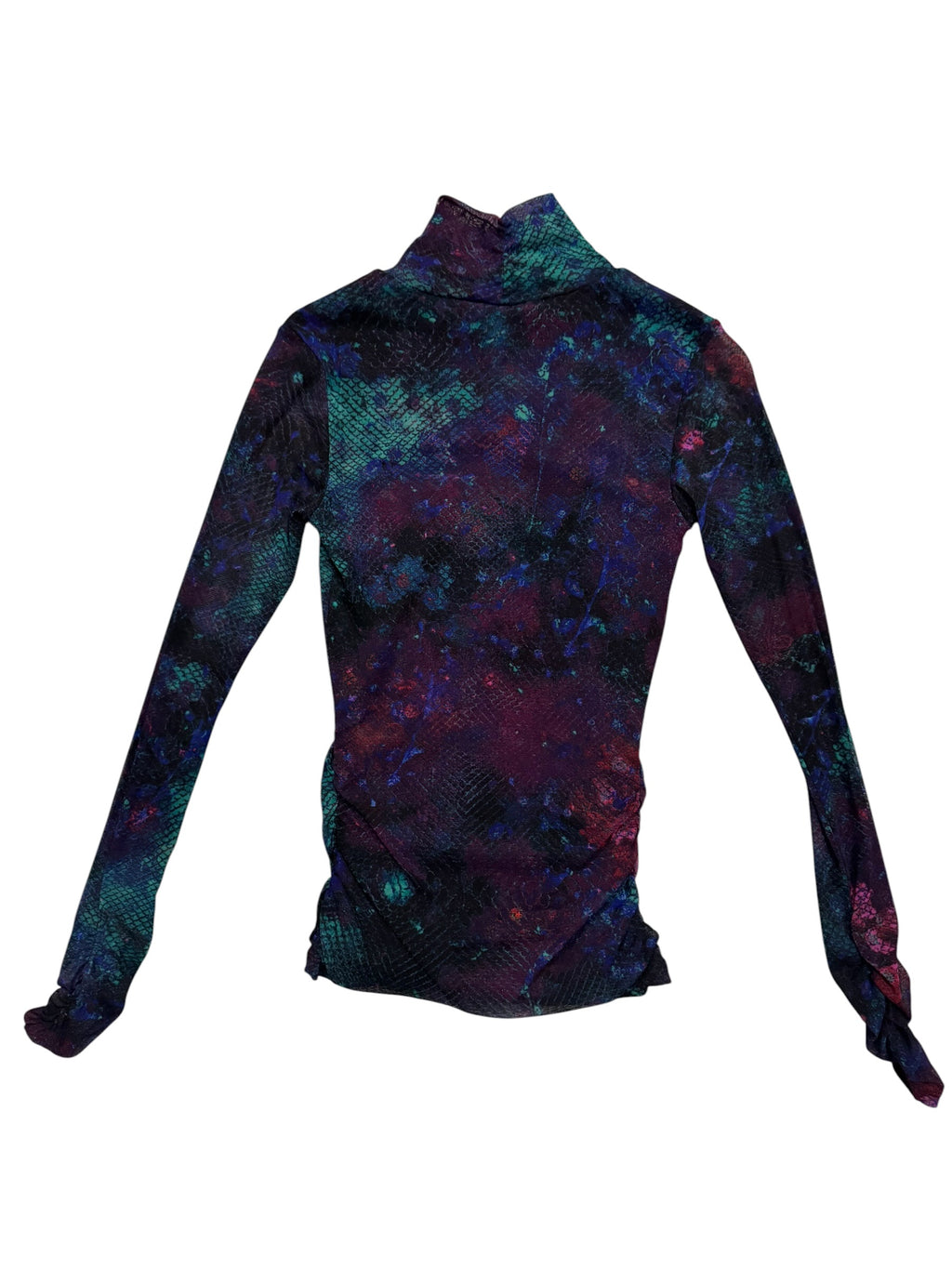 INC Purple Mesh Longsleeve