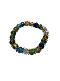 Multicolored gem bracelet