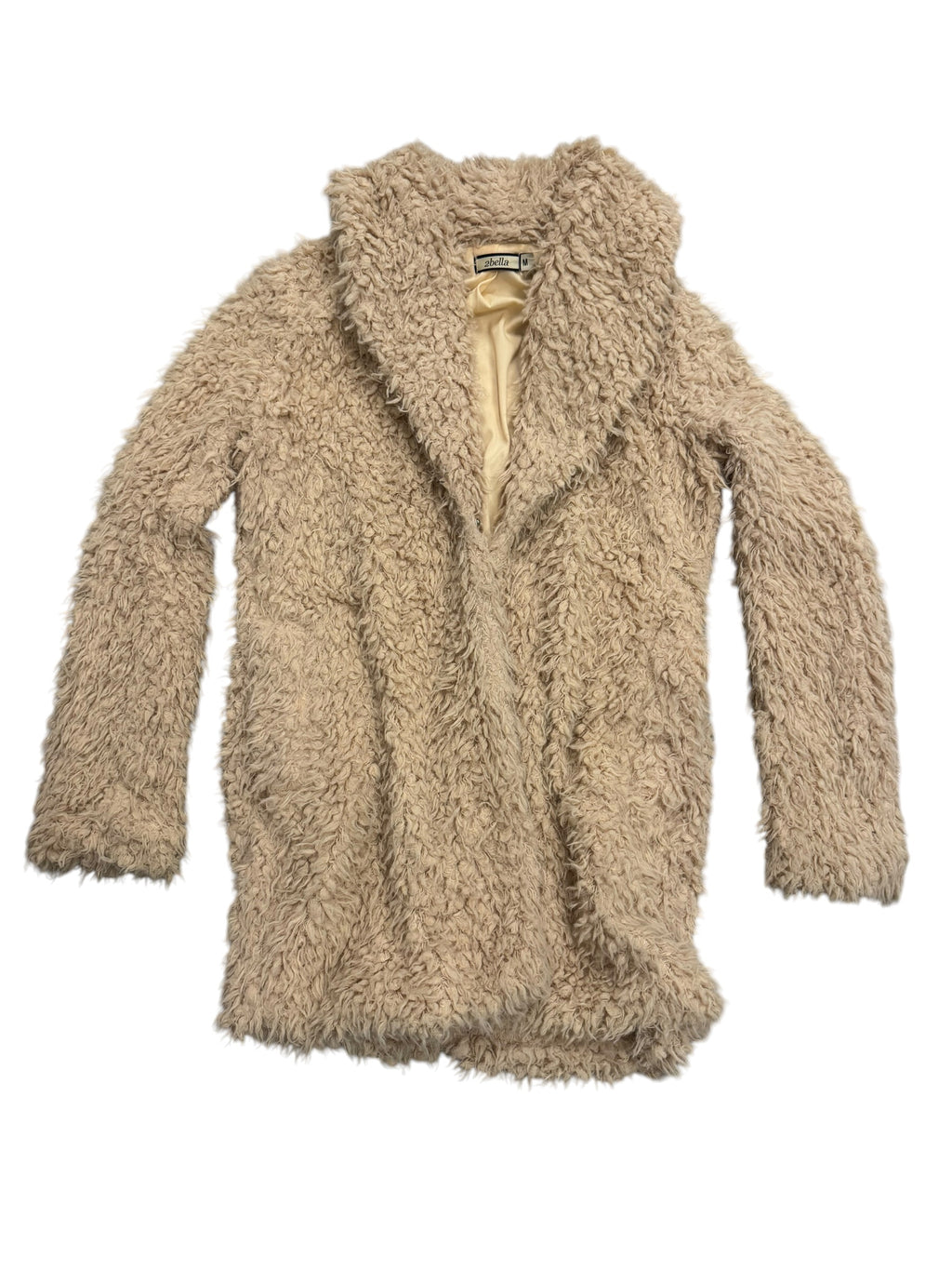 2bella Beige Fur Coat