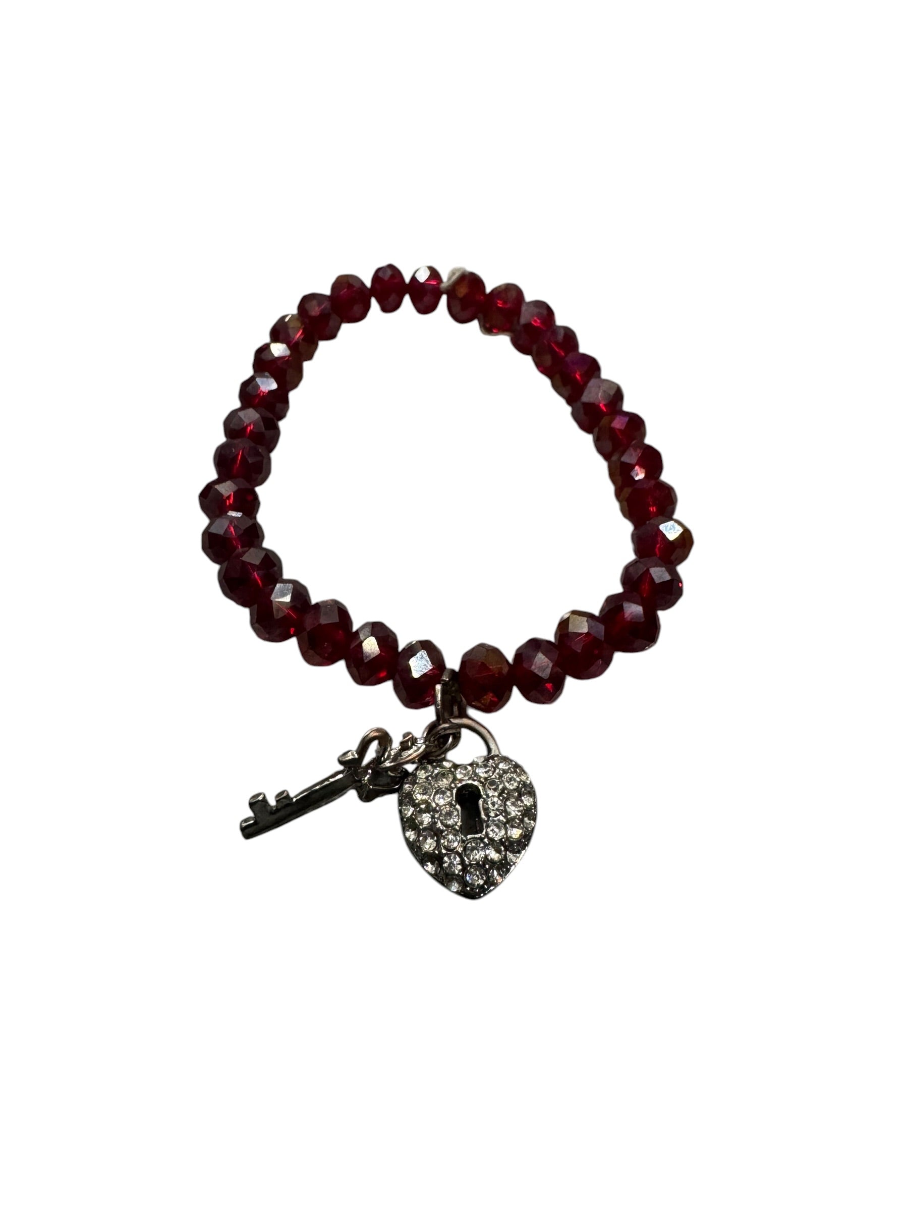 Keys to my heart bracelet