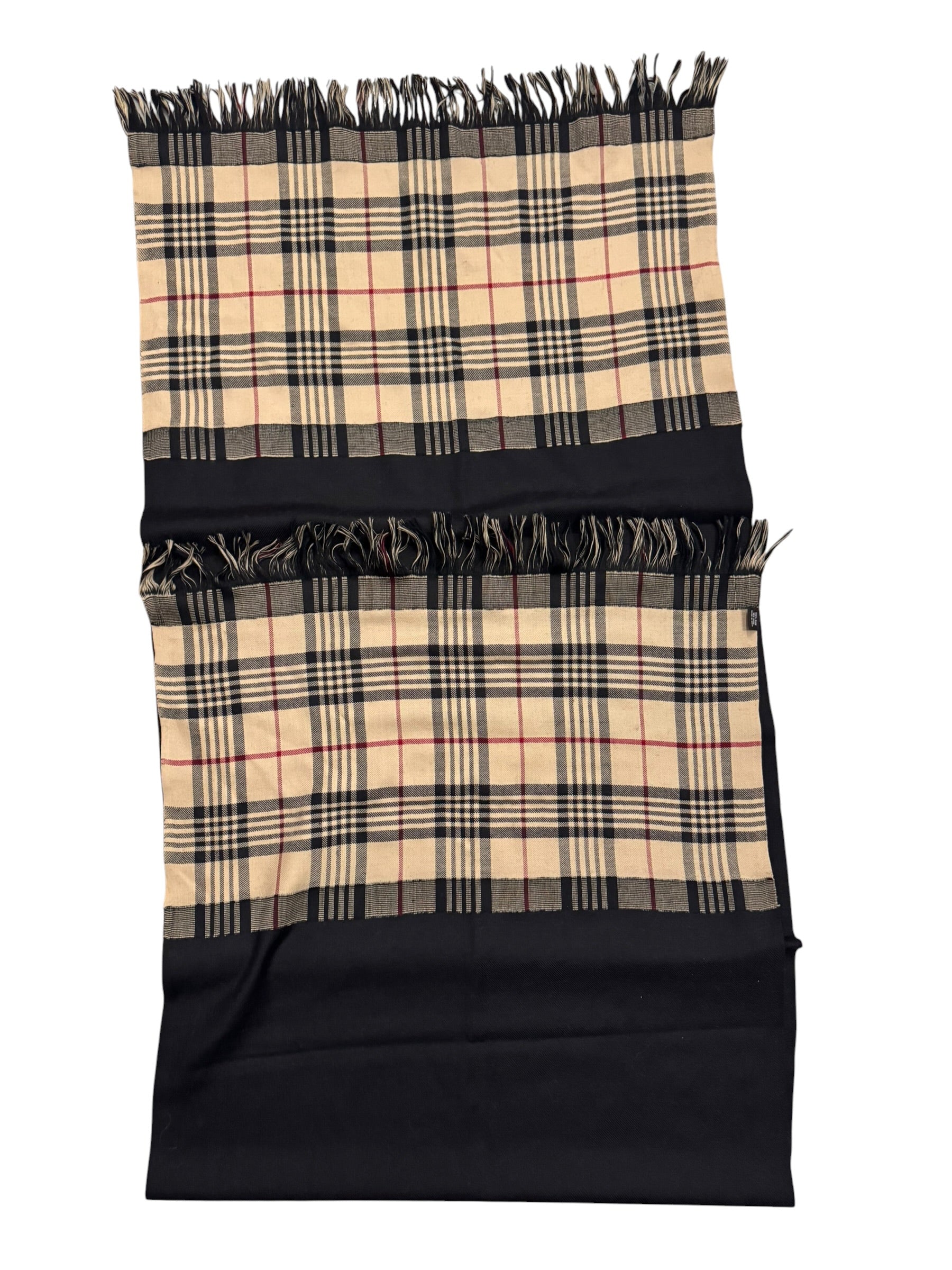 Burberry Check Cashmere Scarf