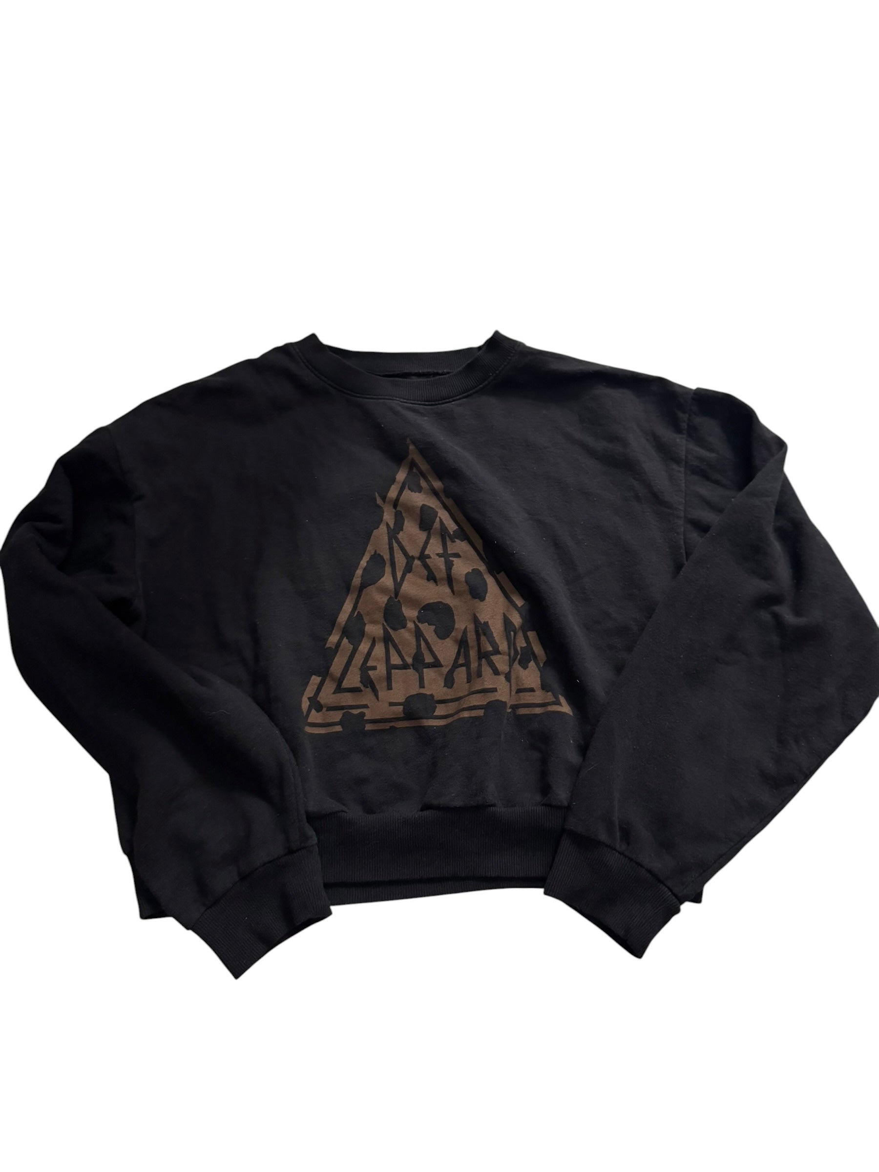 Def Leppard Cropped Sweatshirt