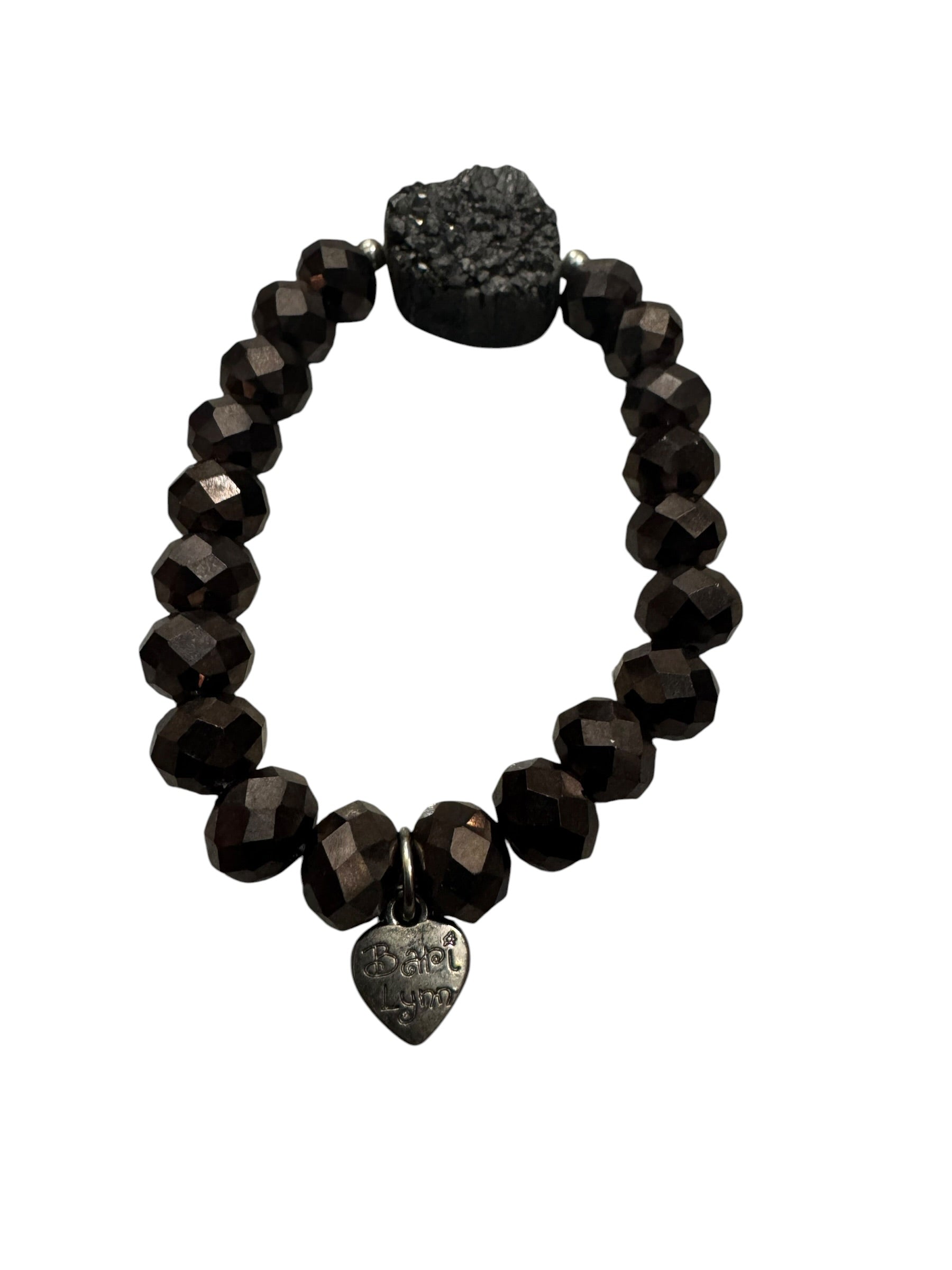 Brown grounding stone bracelet