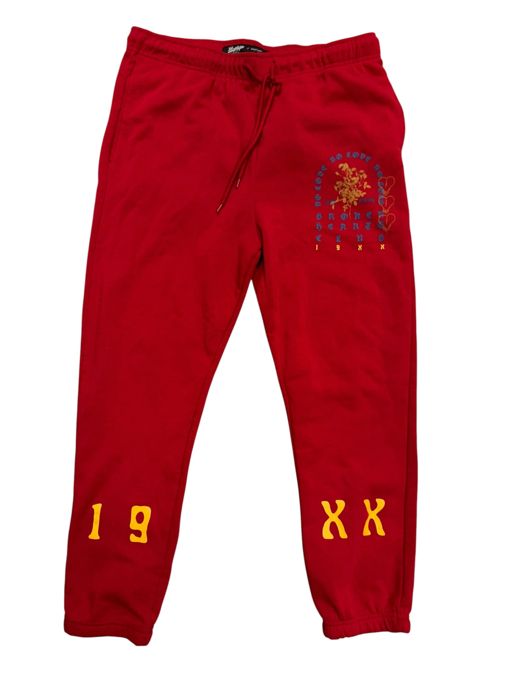Brooklyn Red Sweatpants