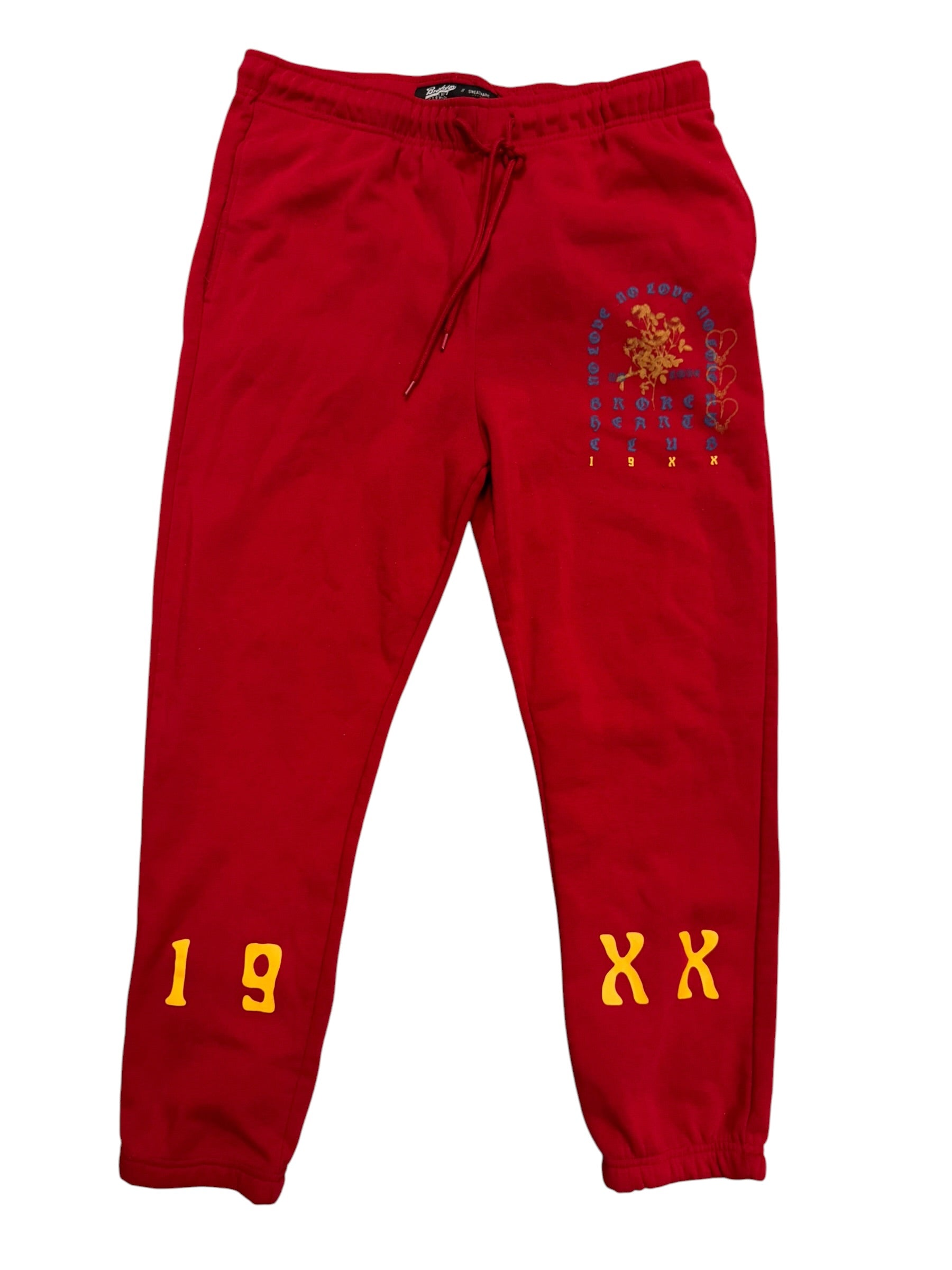 Brooklyn Red Sweatpants