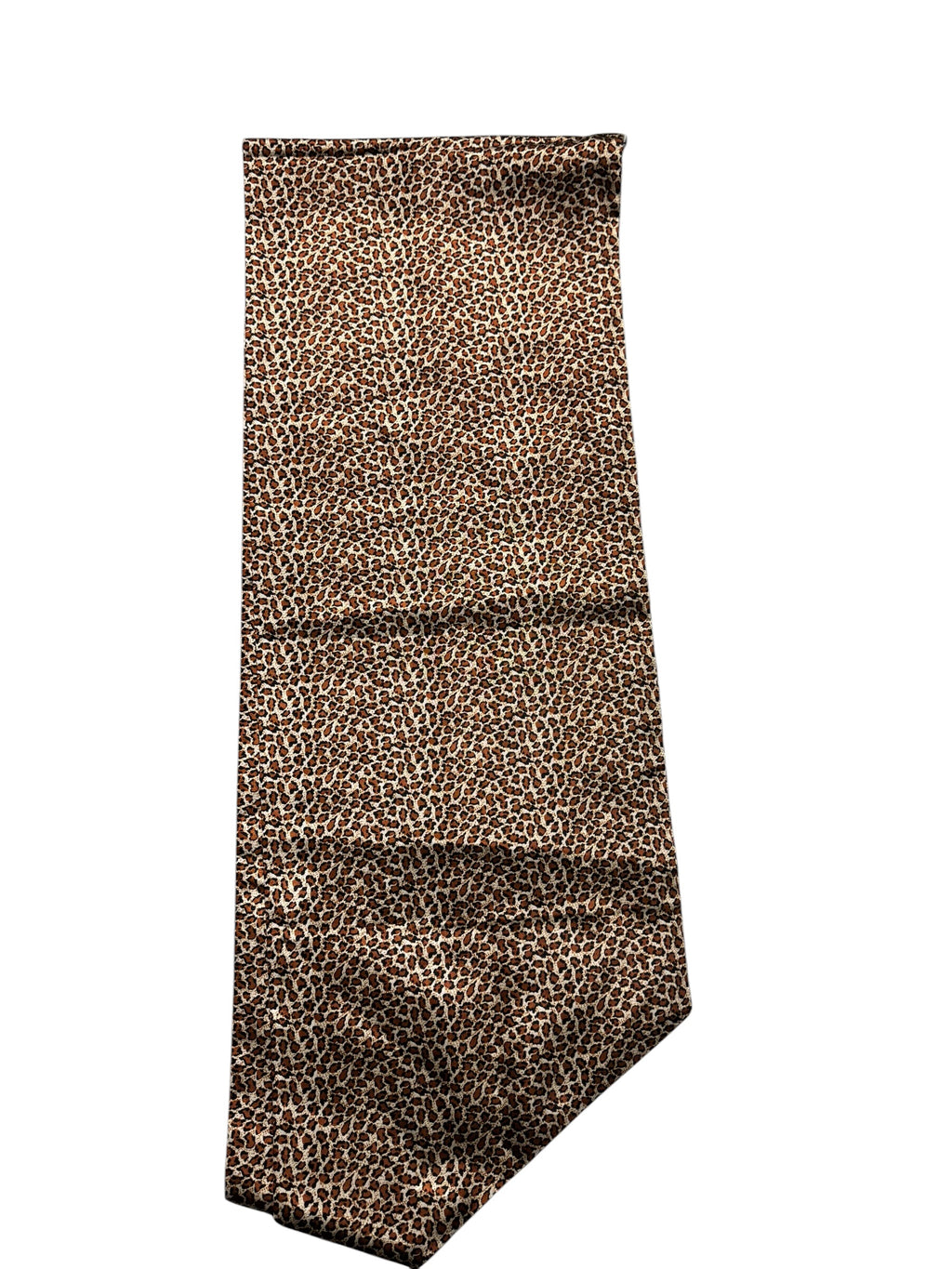 Gold Cheetah Print Scarf