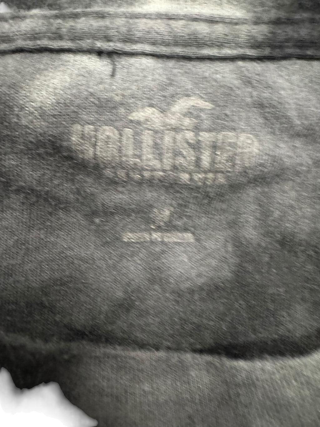 Hollister Grey tie dye