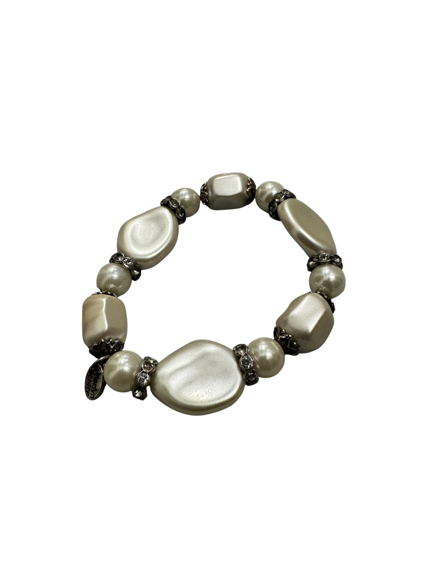 Pearl stone bracelet