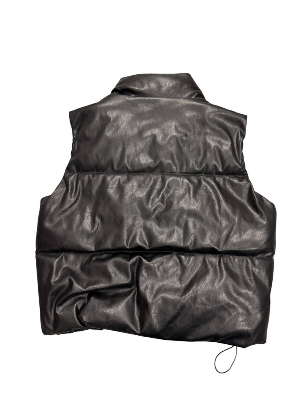 Leather Puffer Vest