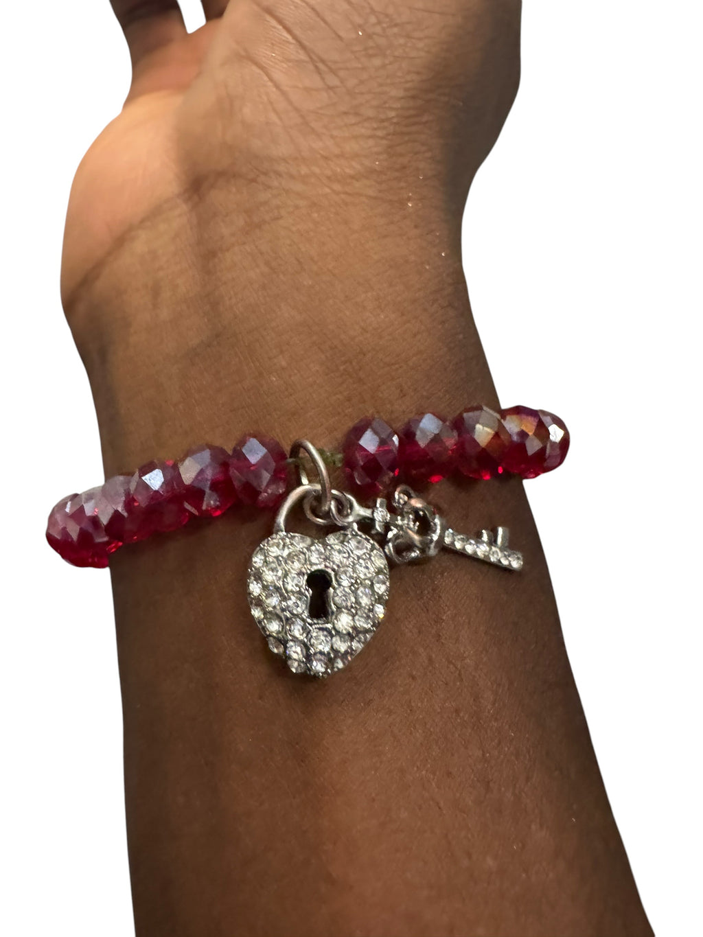 Keys to my heart bracelet