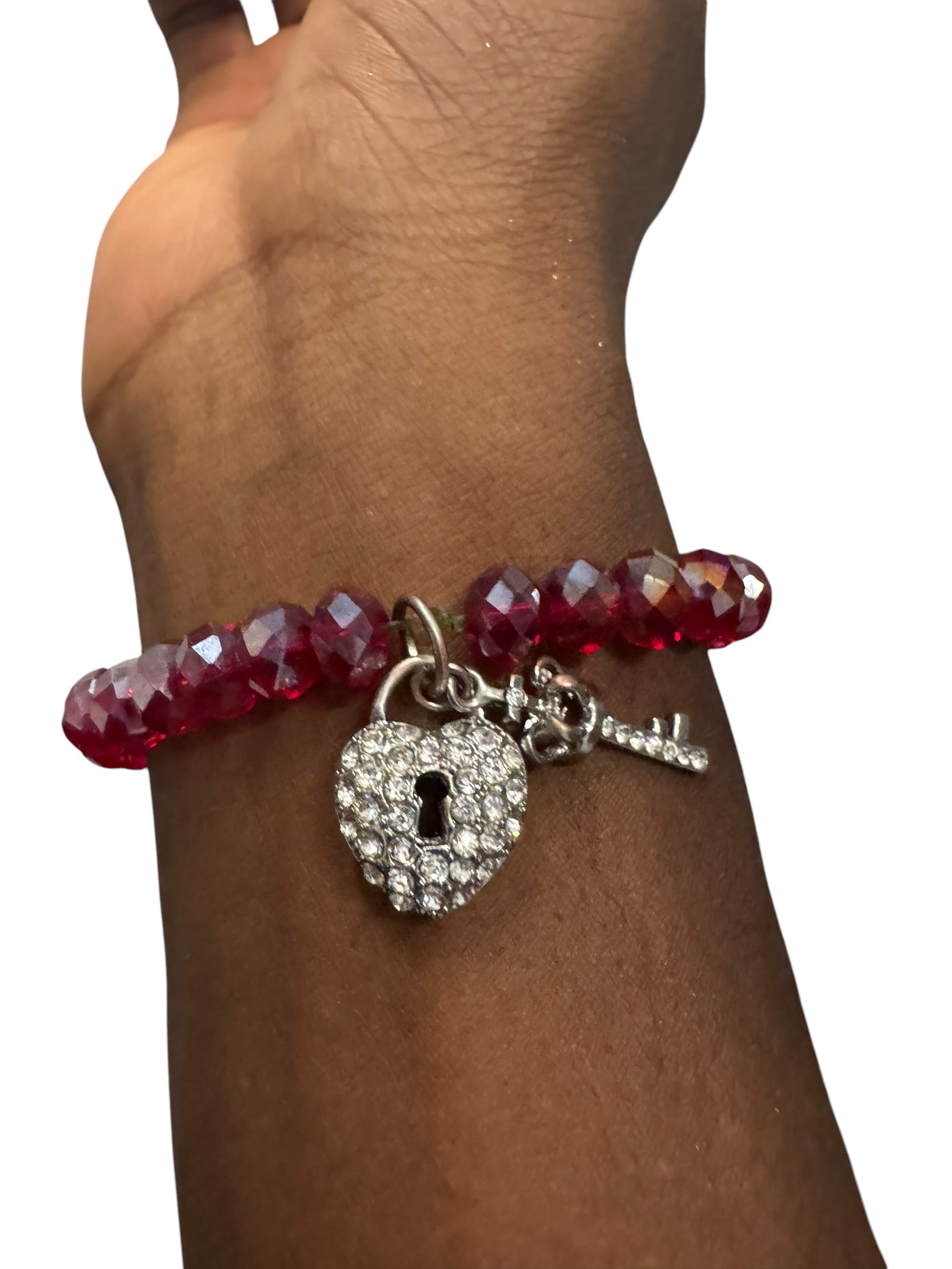 Keys to my heart bracelet