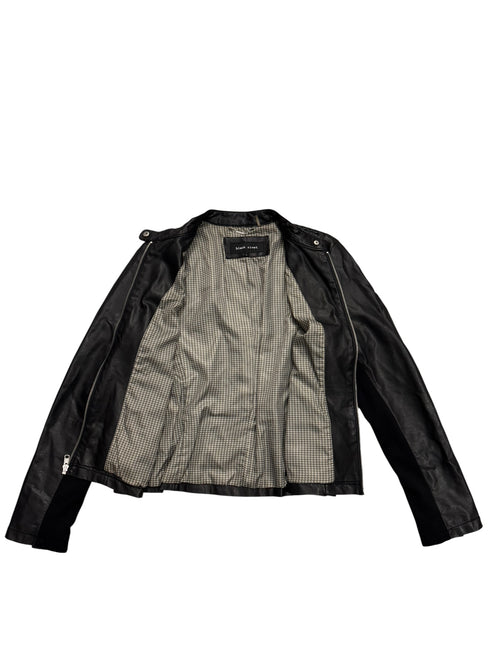 Black Rivet Leather Jacket