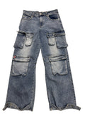 South Pole Baggy Cargo Denim