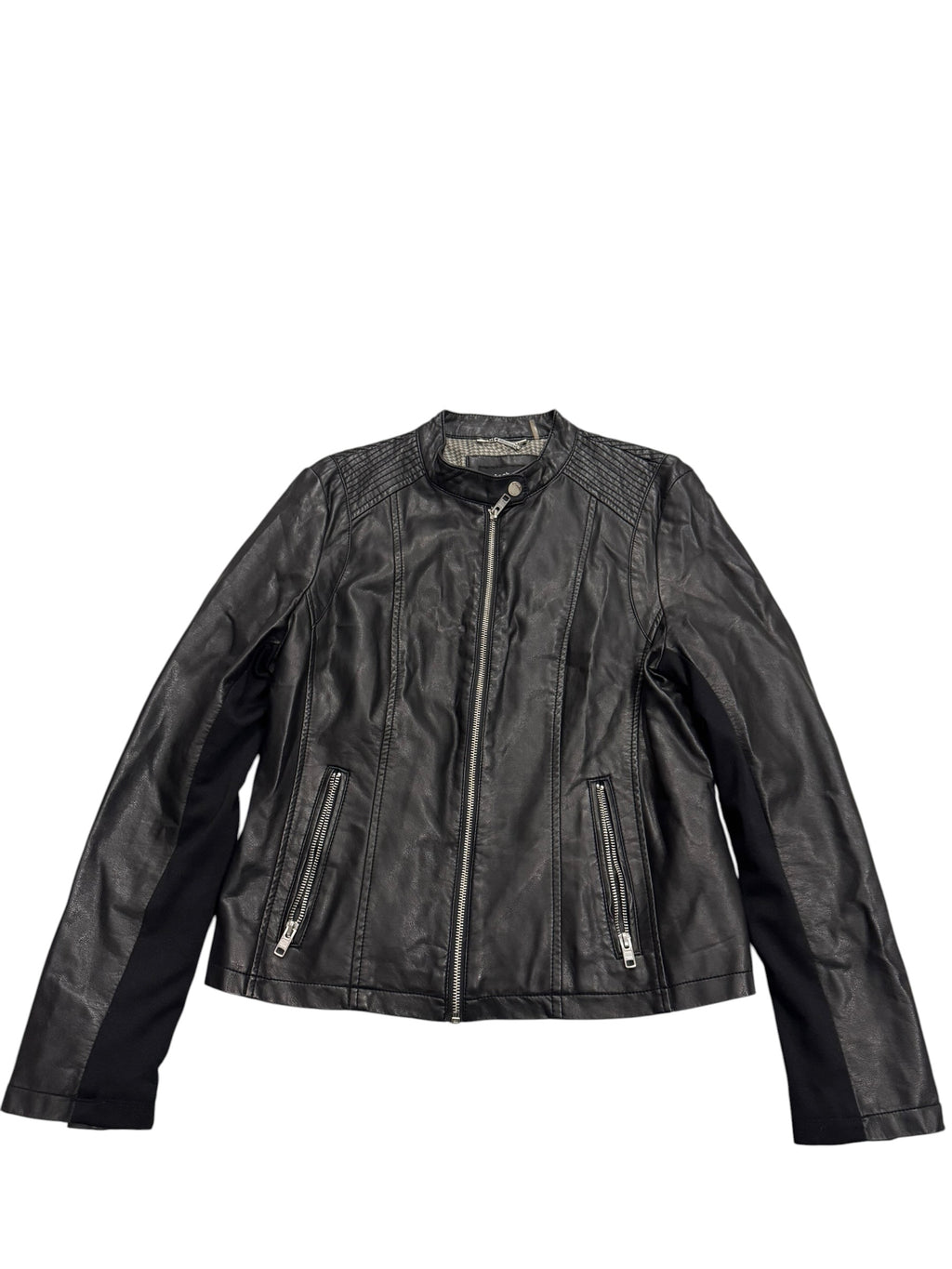 Black Rivet Leather Jacket