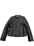 Black Rivet Leather Jacket
