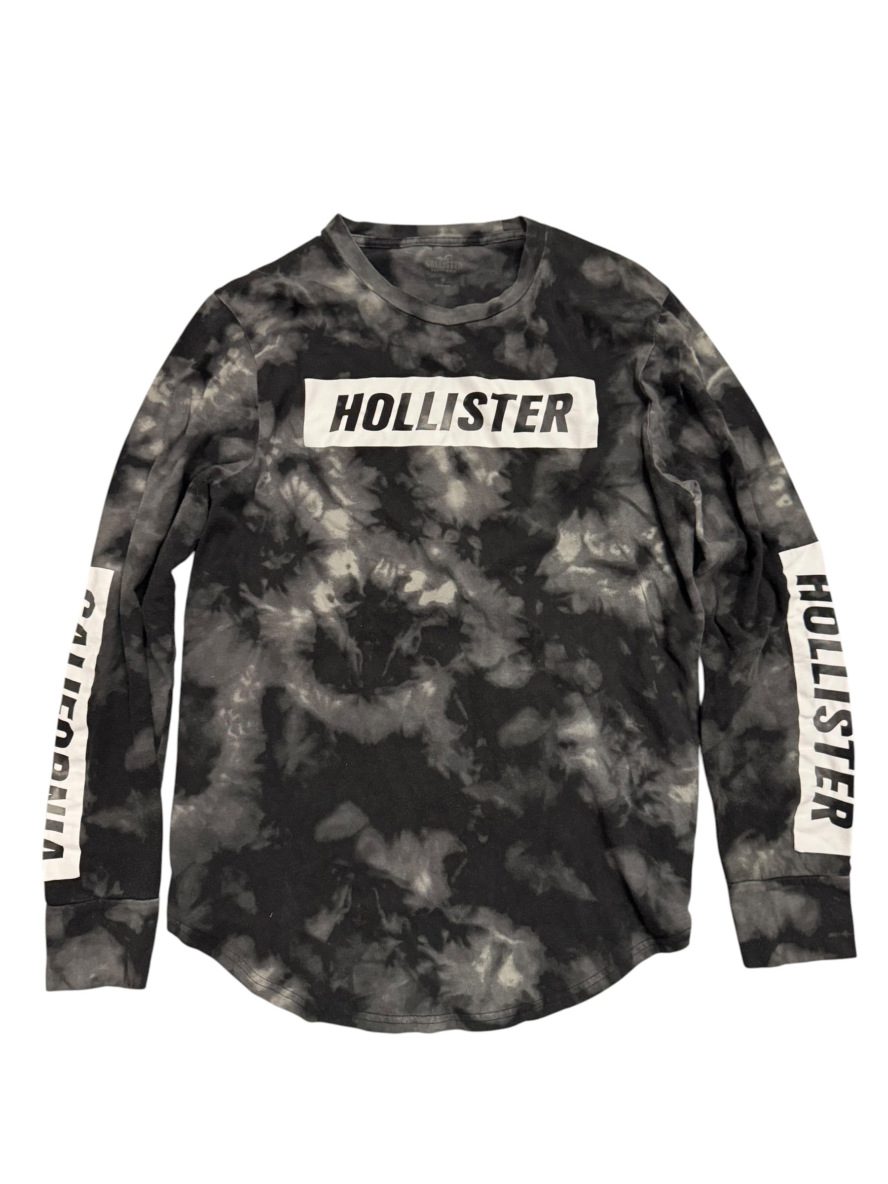 Hollister Grey tie dye