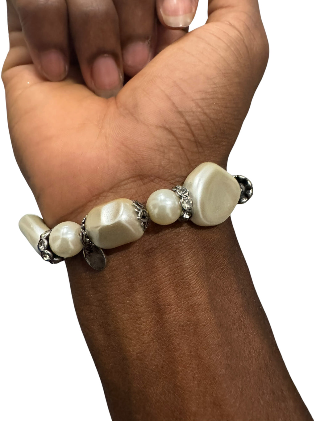 Pearl stone bracelet