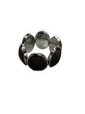 Silver Giant Oval Bracelet