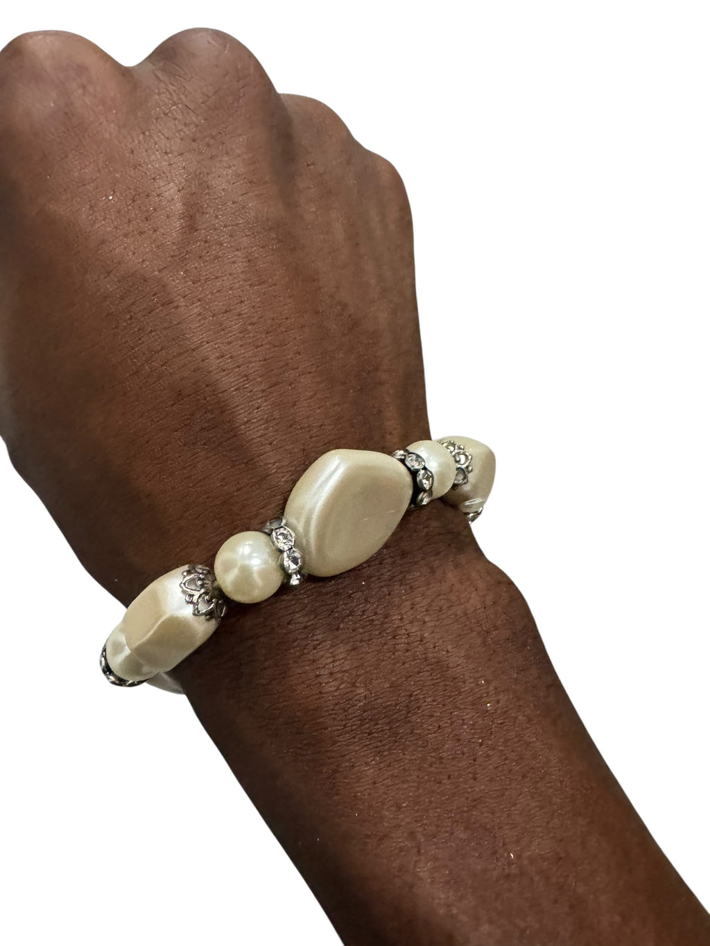 Pearl stone bracelet