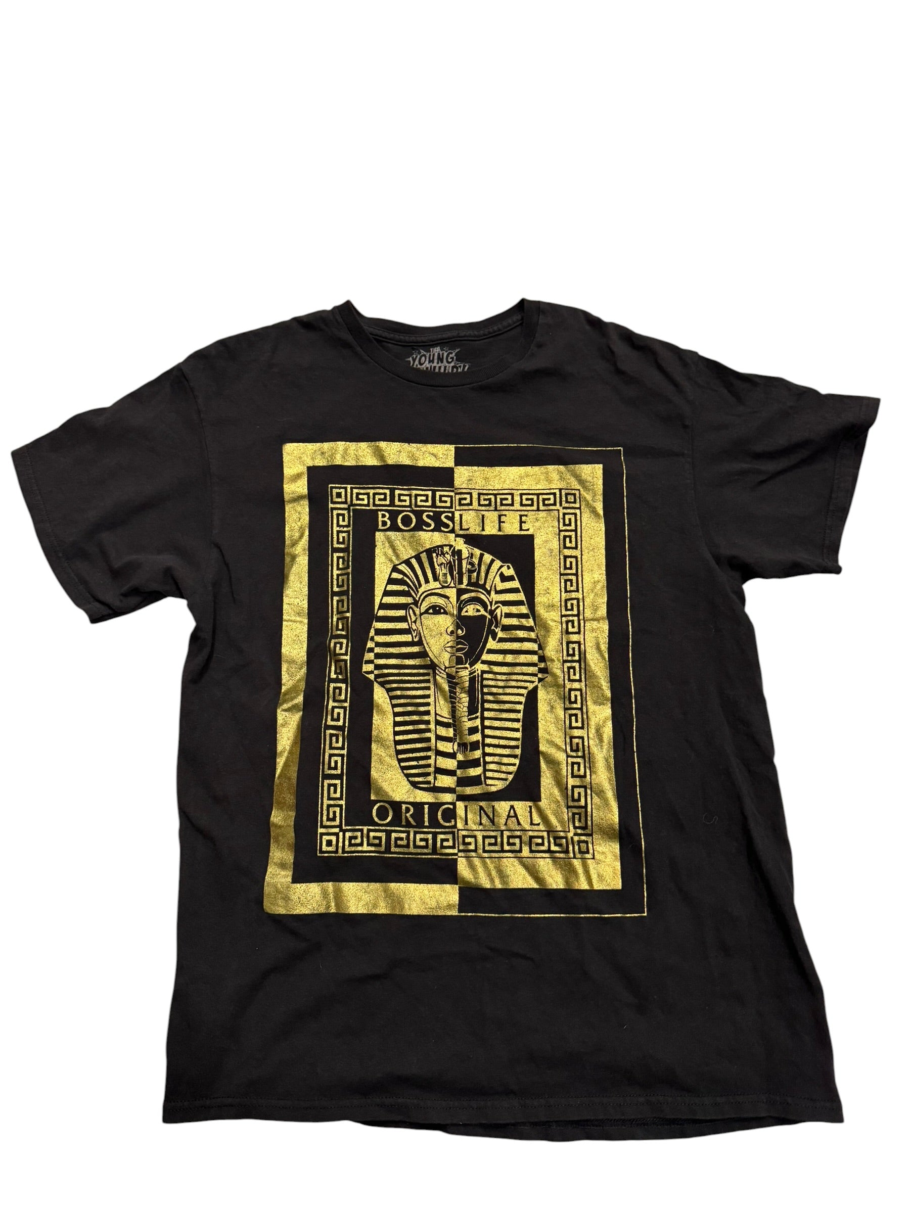 Young & Wild black & gold t-shirt