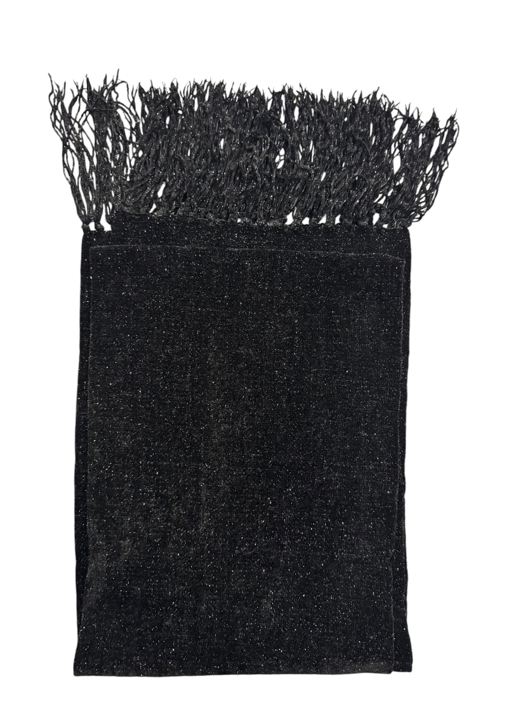Sparkling Black Scarf