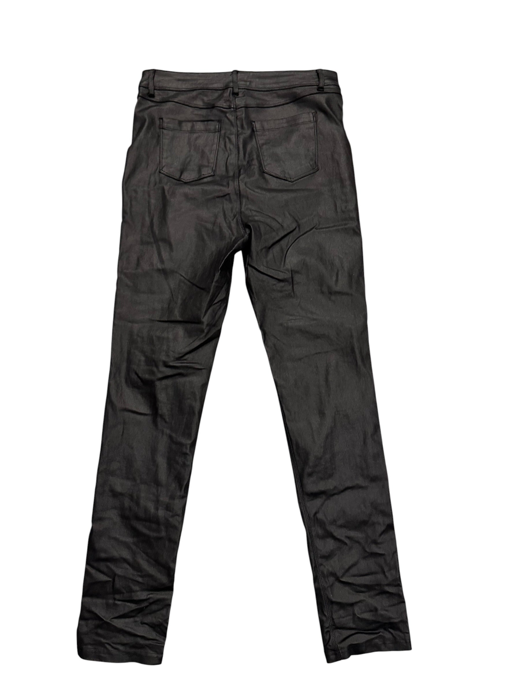 Leather pants no pockets