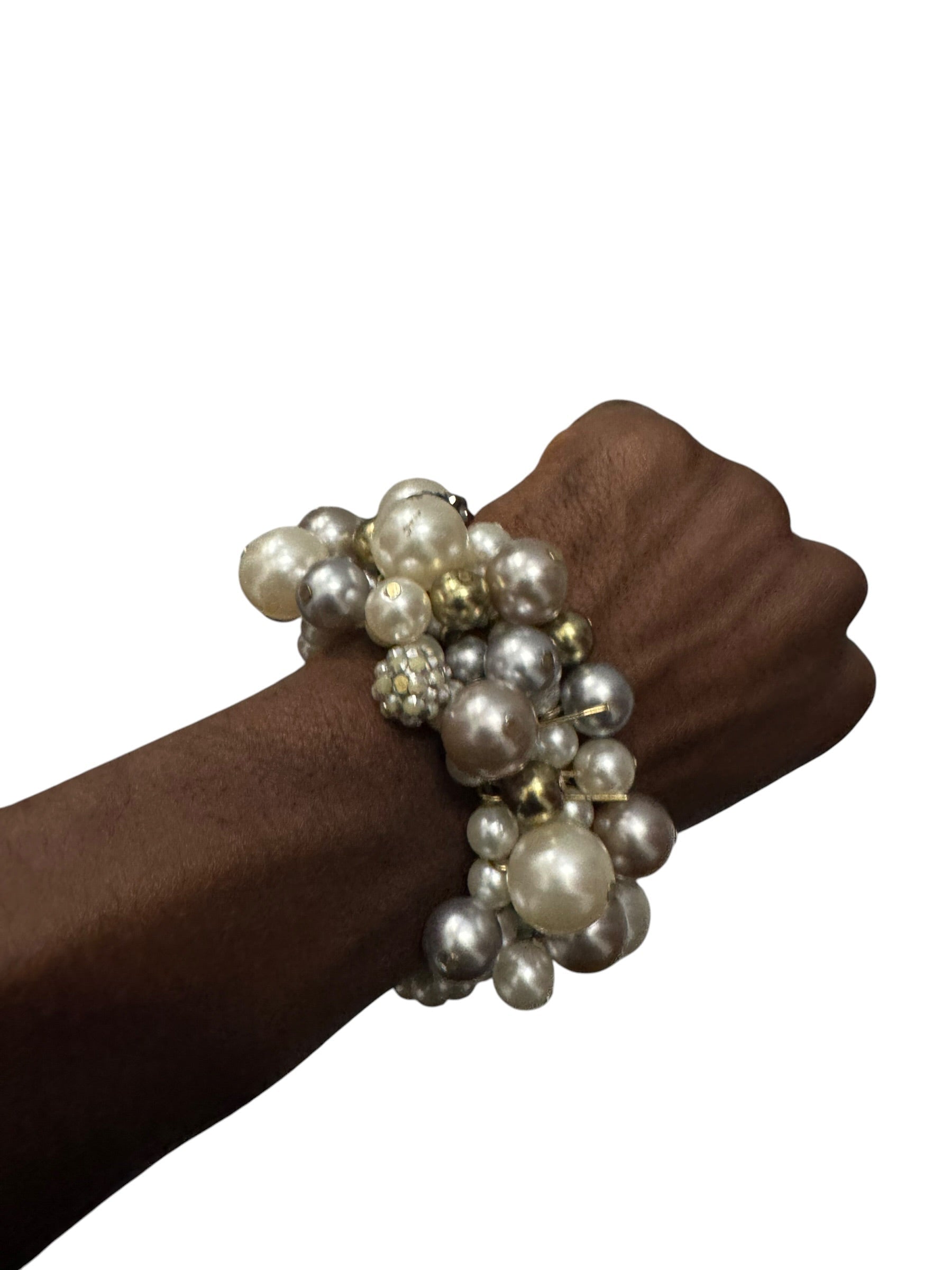 Pearl bundle bracelet