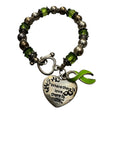 Green love bracelet