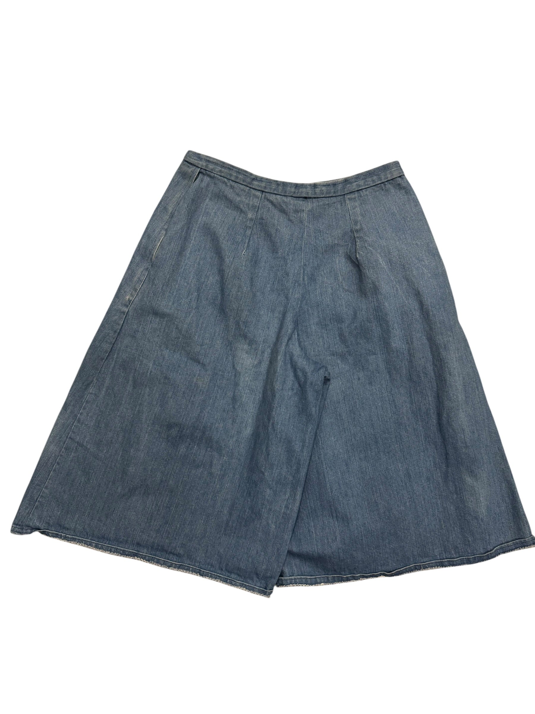Botton Down Baggy Denims