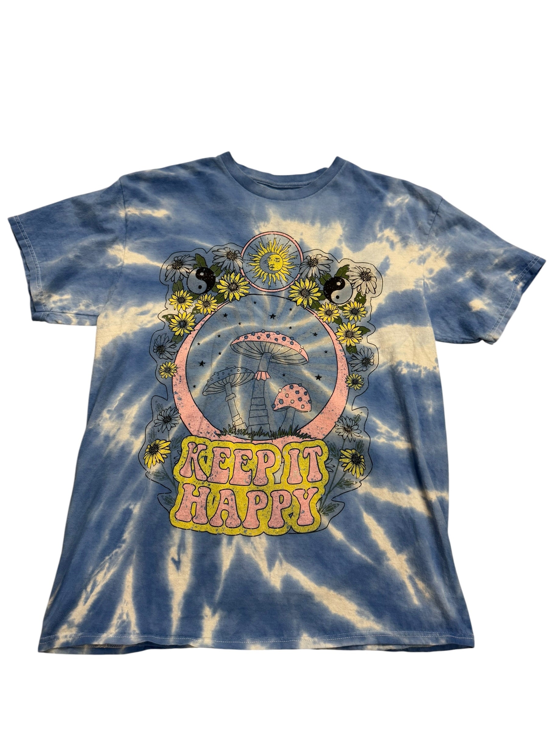 Call Your Mother Keep It Happy Tie Dye t-shirt
