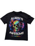 George Always Awesome Skull Shirt
