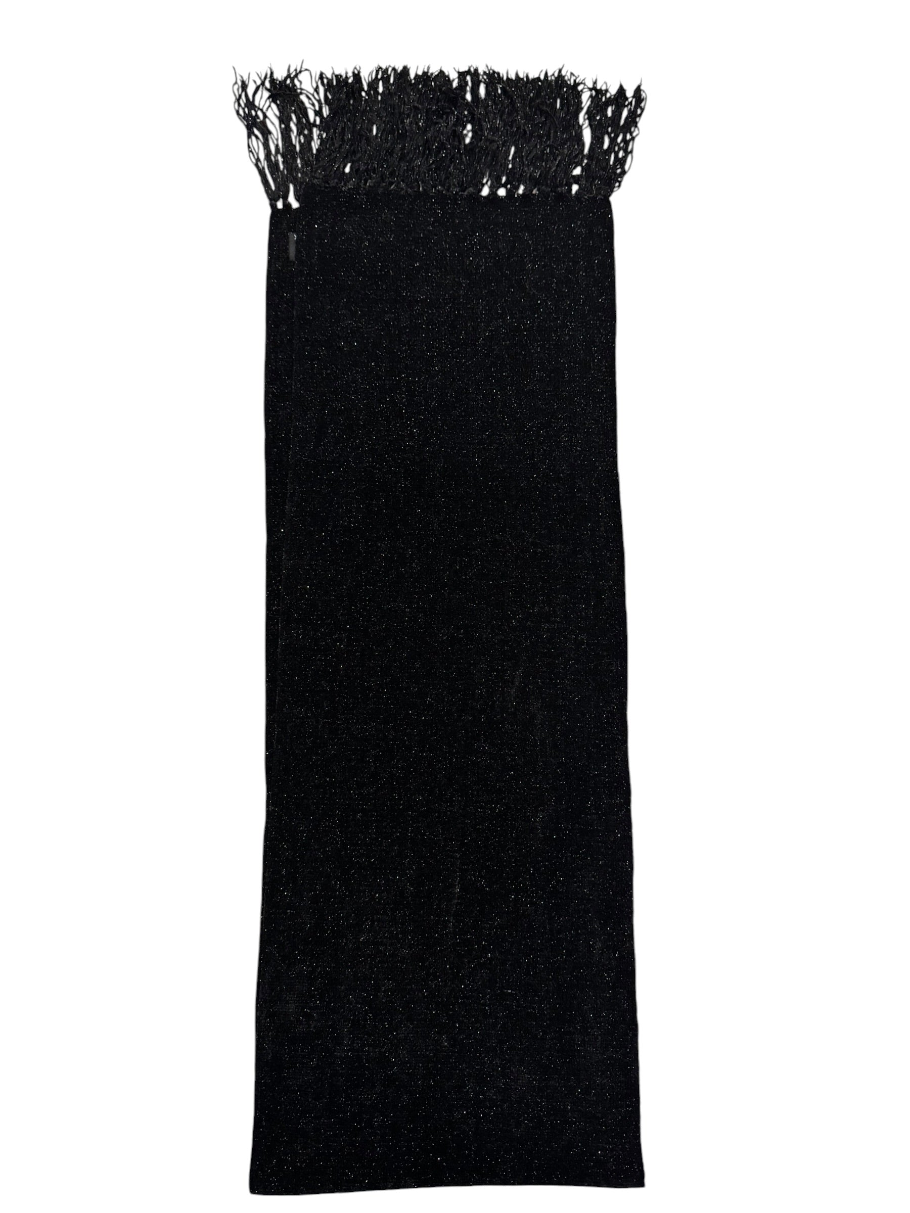 Sparkling Black Scarf