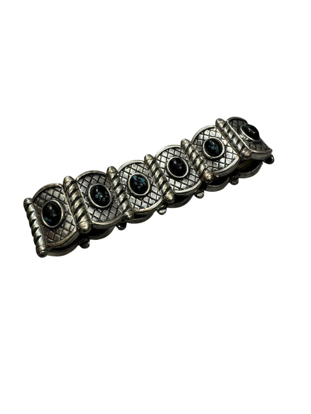 Black Silver Gladiator bracelet