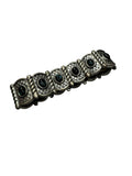 Black Silver Gladiator bracelet
