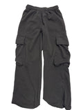 Black cargo sweats