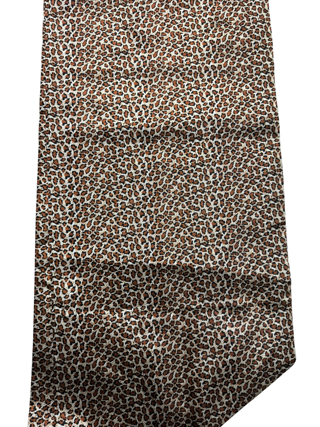 Gold Cheetah Print Scarf