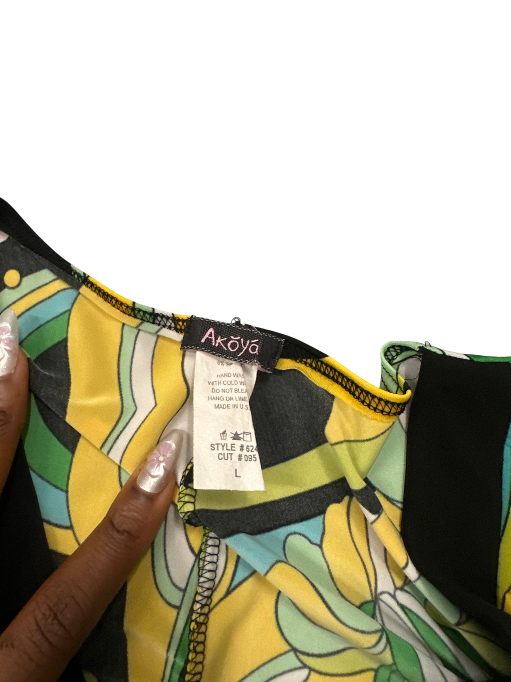 Multi Print Y2K Top