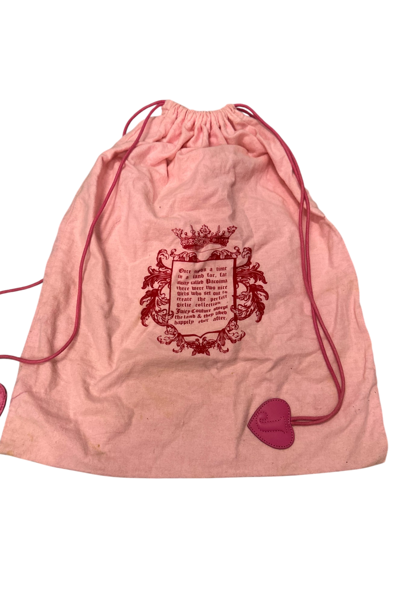 Juicy Couture Pink Dust Bag