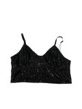Black Sequin Tank