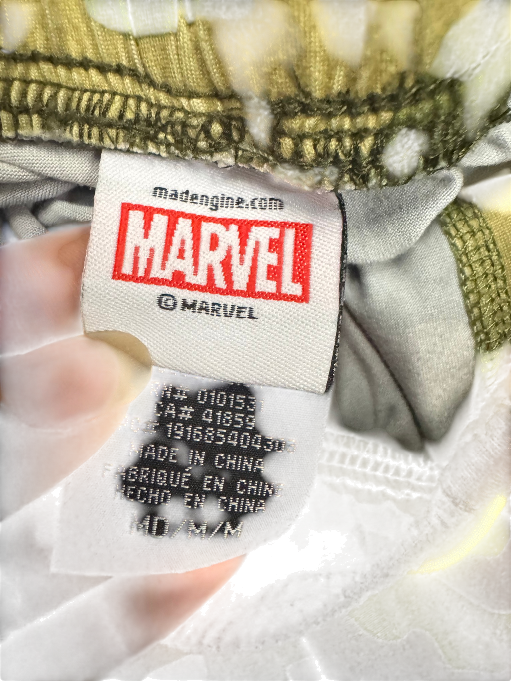 Skull Marvel Camo Pants