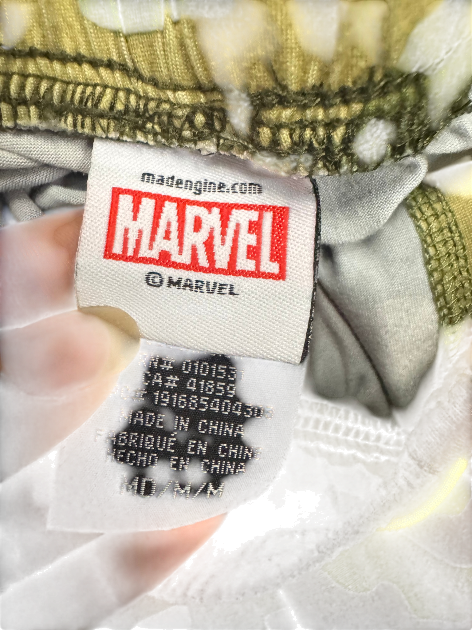Skull Marvel Camo Pants
