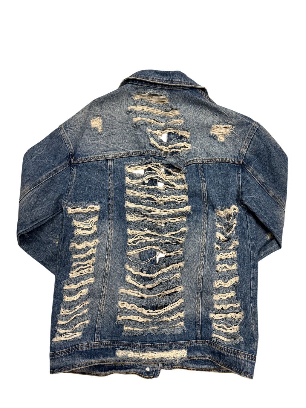 Ripped Denim Jacket