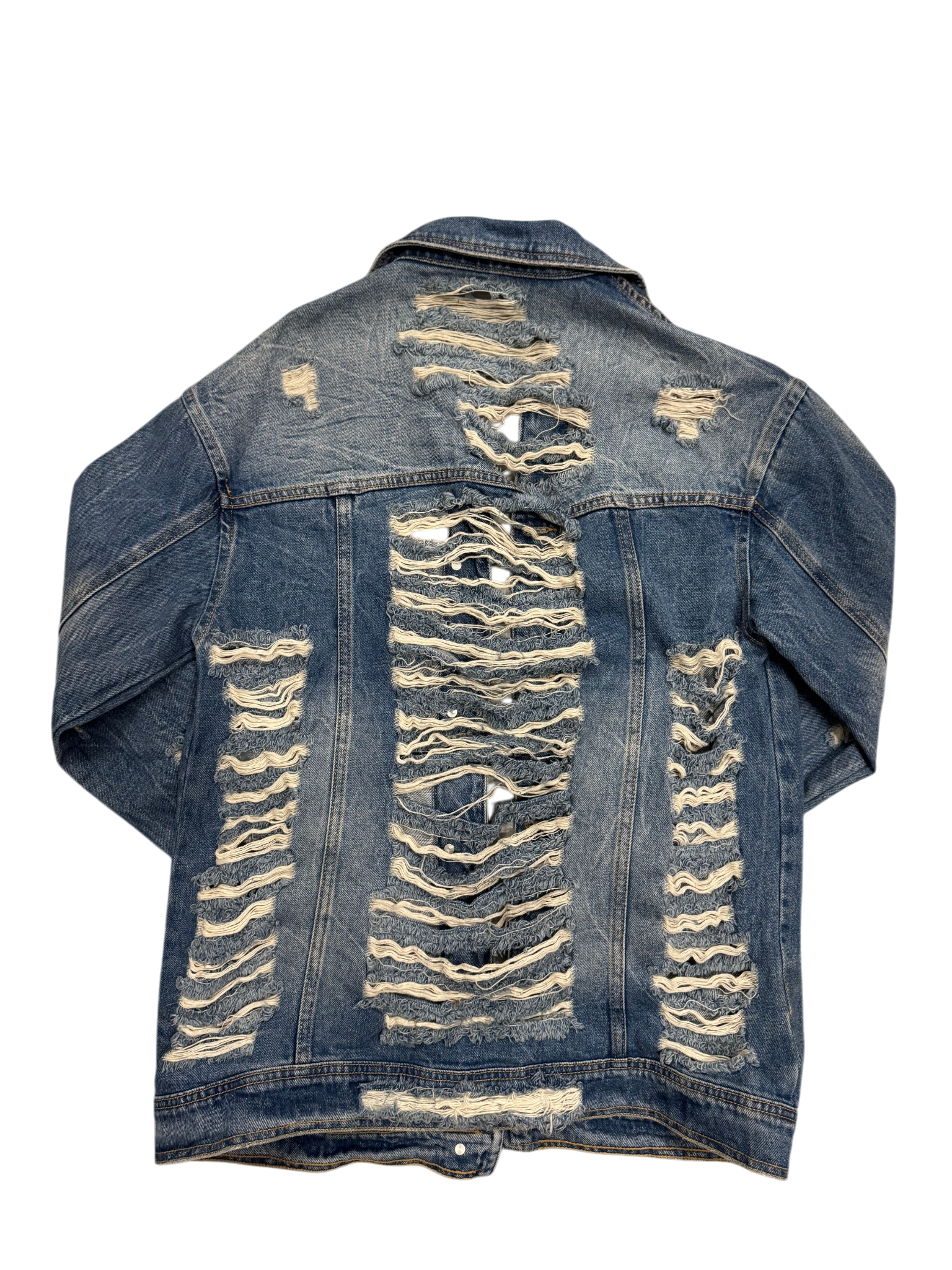 Ripped Denim Jacket