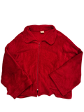 Red Cabernet Fur Sweater