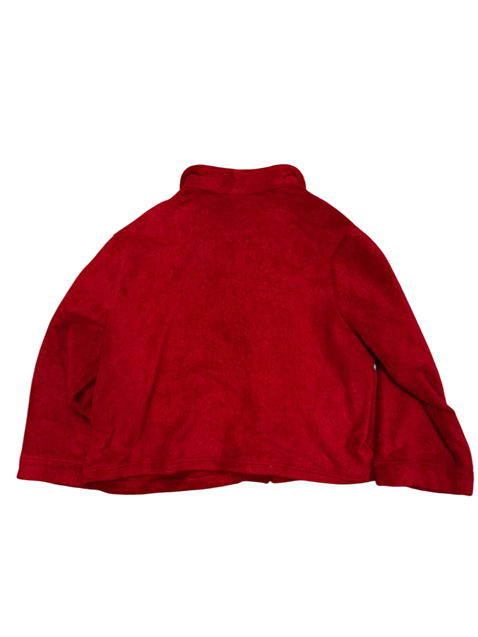 Red Cabernet Fur Sweater